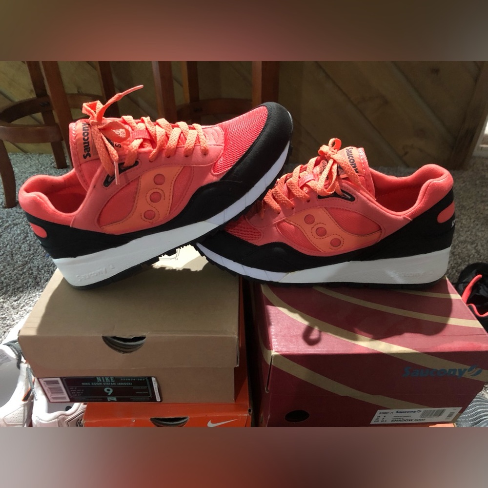 COPY - Saucony shadow 6000 betta pack nice kicks kith coral sz 9